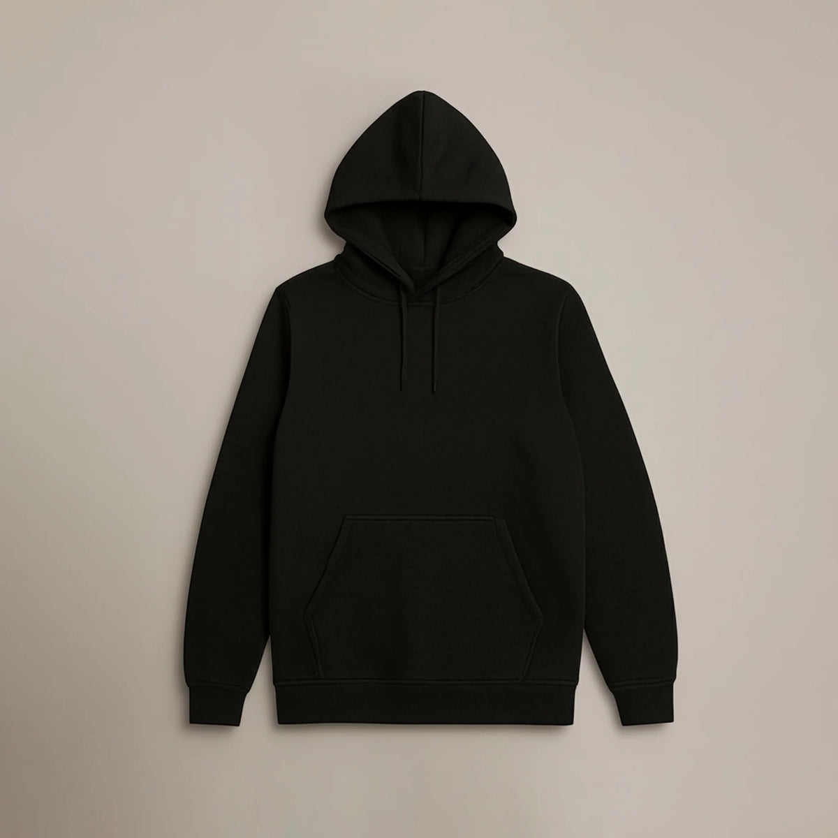 MOLETOM PRETO BÁSICO - UNISSEX