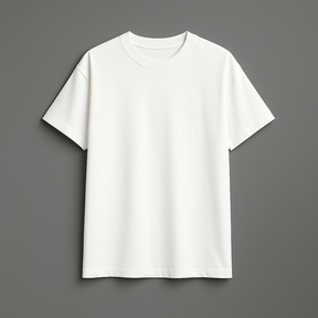 CAMISETA OVERSIZED BRANCA BÁSICA