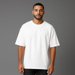 CAMISETA OVERSIZED BRANCA BÁSICA
