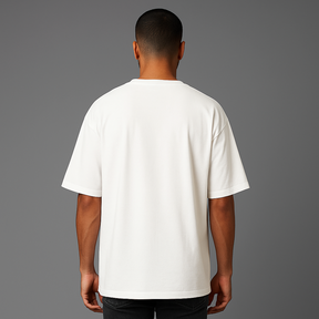 CAMISETA OVERSIZED BRANCA BÁSICA