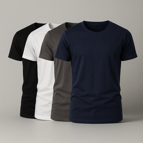 PAGUE 2 E LEVE 4 CAMISETAS BÁSICAS - SORTIDO