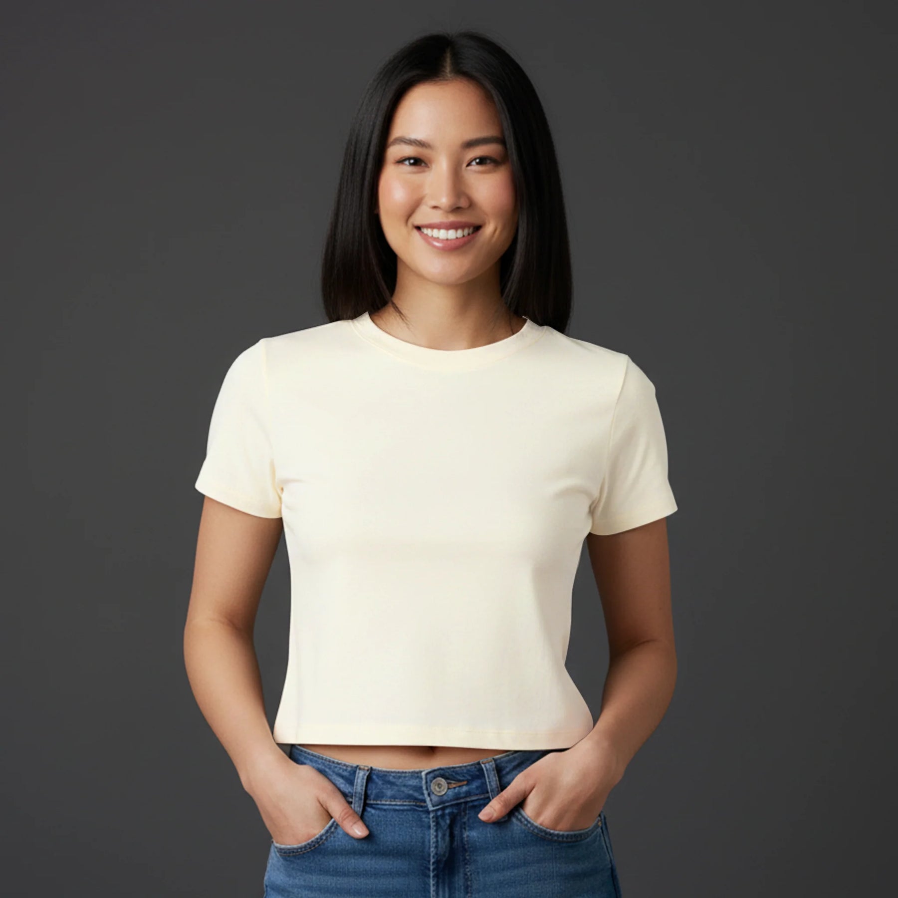 CROPPED OFF-WHITE BÁSICO