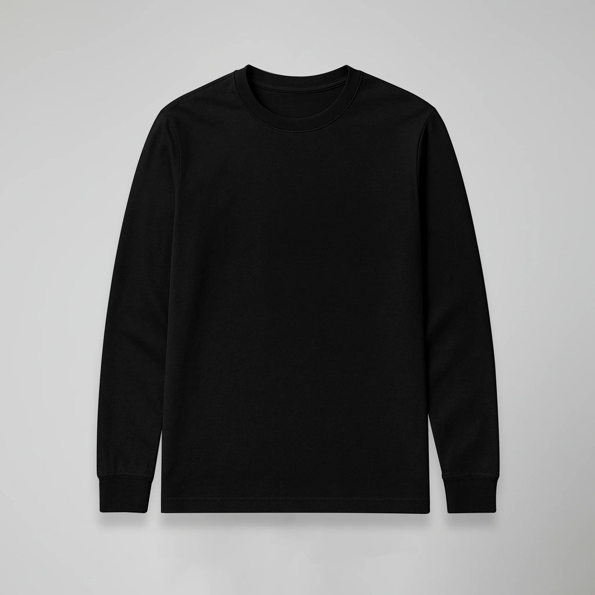 MANGA LONGA PRETA BÁSICA - UNISSEX
