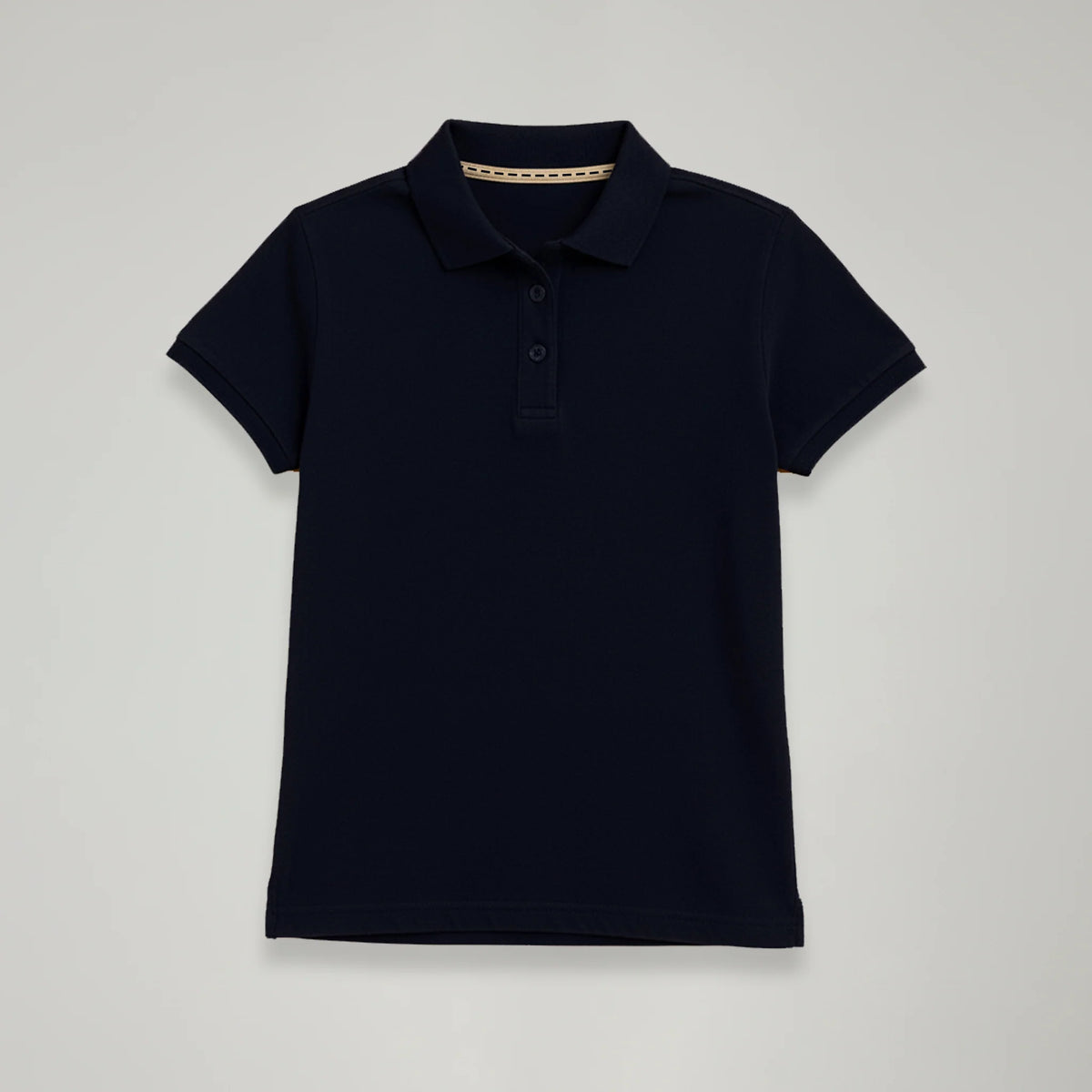 POLO AZUL MARINHO BÁSICA - FEMININA