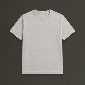 CAMISETA CINZA MESCLA BÁSICA - UNISSEX