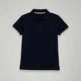 POLO AZUL MARINHO BÁSICA - FEMININA