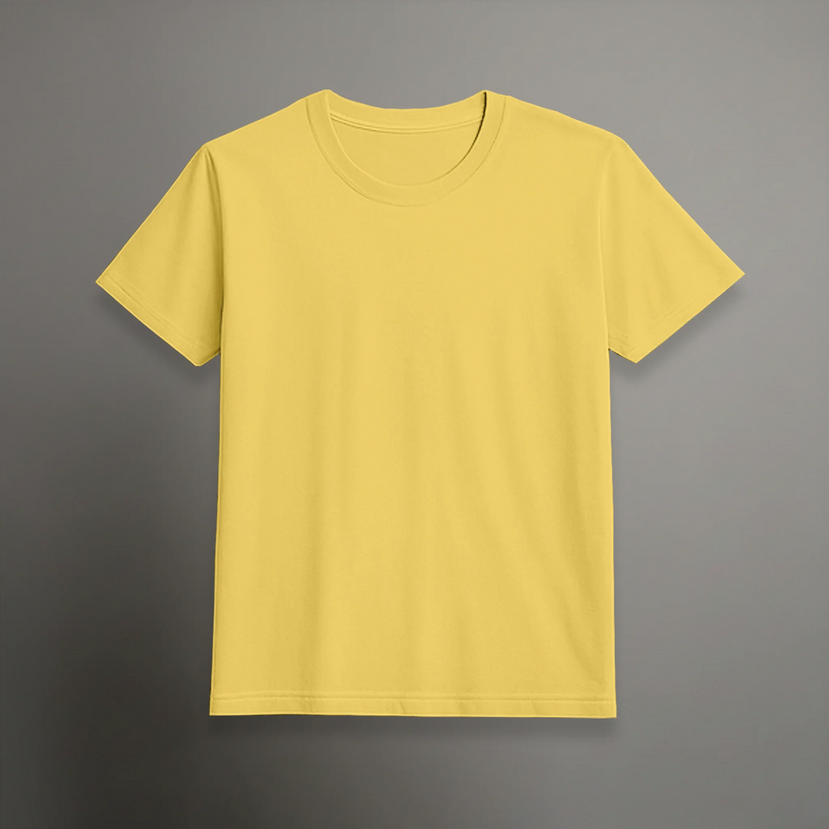 CAMISETA AMARELA BÁSICA - UNISSEX