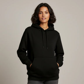 MOLETOM PRETO BÁSICO - UNISSEX