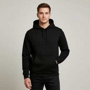 MOLETOM PRETO BÁSICO - UNISSEX
