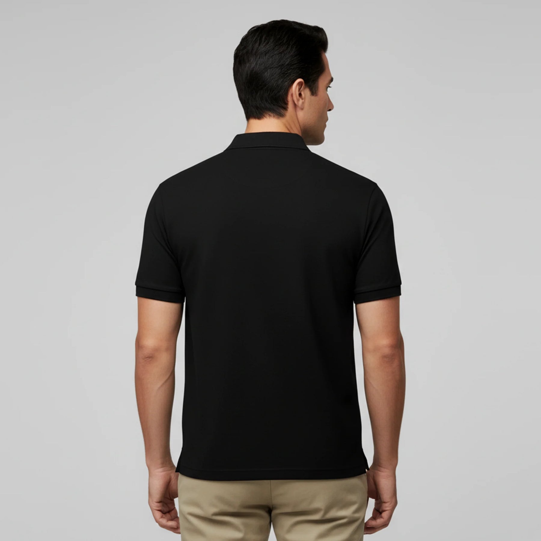 POLO PRETA BÁSICA - MASCULINA