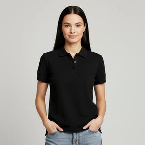 POLO PRETA BÁSICA - FEMININA