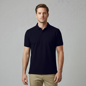 POLO AZUL MARINHO BÁSICA - MASCULINA