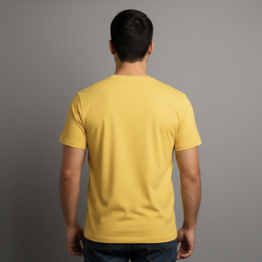 CAMISETA AMARELA BÁSICA - UNISSEX