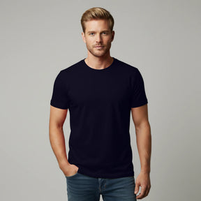 CAMISETA AZUL MARINHO BÁSICA - UNISSEX